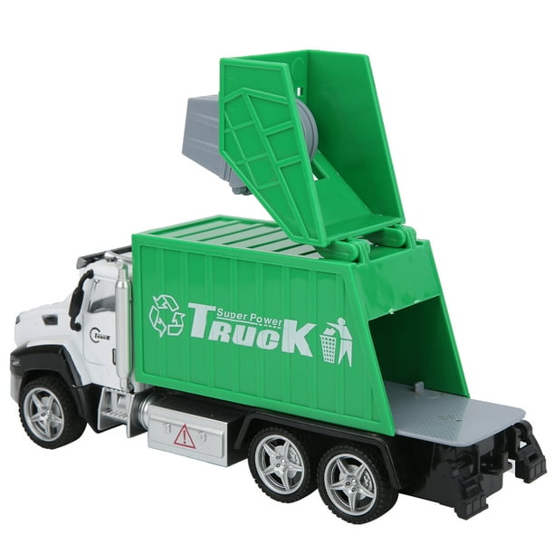 Modelo De Coche De Juguete ANGGREK Vehículo De Tracción Trasera Camión De Basura