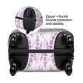 thumbnail image 4 of Haiem Lavender Flowers Luggage Cover Printed Suitcase Covers for Luggage Elastic Washable Suitcase Protector Fits 18-32 Inch Luggage-X-Large, 4 of 9