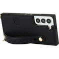 thumbnail image 4 of Case for Samsung Galaxy S21 FE (Not S21) with Card Slot Holder, Removable Adjustable Shoulder Strap Lanyard Crossbody Neck Purse Phone Case for Samsung Galaxy S21 FE KB Black, 4 of 9