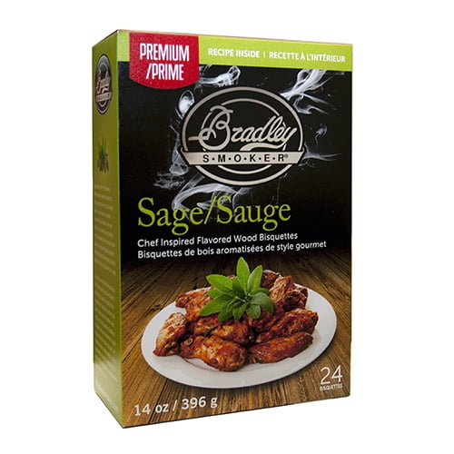 Bradley Smoker Premium Bisquettes - Sage & Maple 24Pk