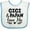 White and Blue, variant on Inktastic Gigi and Papaw Love Me Boys or Girls Baby Bib