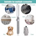 thumbnail image 4 of Cepillo Quitapelusas Electrostático de Doble Cara para Ropa y Muebles. Incluye Base Autolimpiable B, 4 of 5