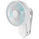thumbnail image 1 of Ventilador de escritorio con clip magnético USB para cochecito de bebé, cuna, escritorio, coche y carrito, color blanco, 1 of 5