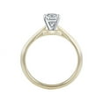 thumbnail image 2 of 2.00 Carat Asscher Cut Moissanite Beautiful Solitaire Wedding Ring for Women in Solid 18K Yellow Gold Size 7 by Diamond-Capitals, 2 of 6