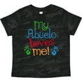 thumbnail image 3 of Inktastic My Abuelo Loves Me Boys or Girls Toddler T-Shirt, 3 of 5