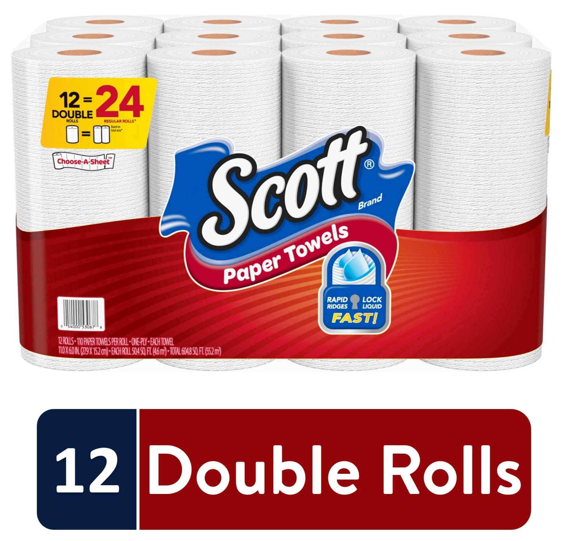 2 Pack Of 25 50 Count Napkin rolls with extra roll holder For Birthday Party 