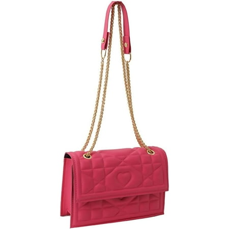 Womens Trendy Shoulder Crossbody Bag PU Leather Y2k Hobo Purse Small Totes Handbag Casual Top Handle Satchel with Chain