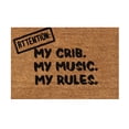 thumbnail image 1 of Clearance Warehouse Funny Doormat Welcome Decor Doormat Thick Doormat Non-Slip Entrance Door Rugs Natural Door Mat - Easy to Clean for Outside Entry, Garage, Patio, High Traffic Area 16x24IN, 1 of 4