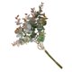 thumbnail image 5 of Inteprter Ramo de hojas de plantas artificiales, paquete de plantas para oficina en casa Plantas Artificiales naranja gris, 5 of 6