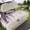 Purple Beige, variant on Golf Cart Seat Covers for 2 Seater, Sage Green Botanical Soft Microfiber Cart Seat Towel Blanket, Spring Floral Leaf Absorbent Breathable Non Slip Bench Seats Protector for Golf Course 51"x31"
