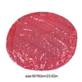 thumbnail image 3 of BNNG Sequin Tablecloth for Parties 24 Inch Round- Sparkle Glitter Laser Round Table Cover Overlay for Wedding Birthday Parties Bridal Shower Ceremony Birthday Holiday Banquet, Dessert Decor, 3 of 9