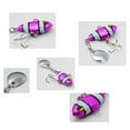 thumbnail image 5 of 1pc 14g Ice fishing Vibration Sequin Spinner Tackle Rotate VIB Lure Metal Fishing Bait Treble Hook Spoon Fishing Lure B, 5 of 8