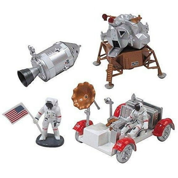 InAir E-Z Build Model Kit - Apollo Lunar Module with Lunar Rover Lunar Rover w/ Lander