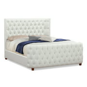 Brooklyn Queen Tufted Bed, Antique White
