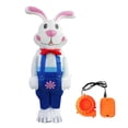 thumbnail image 2 of Disfraz inflable con conejo de Pascua, vestido de conejo de cuerpo completo para Navidad, 2 of 10