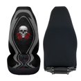 thumbnail image 4 of Uorisanigo Car Seat Covers for Front Seat, Soft Comfy Skull Red Rose Vehicle High Back Seats Protection Covers, Seats Cover Fits for Most Cars, Trucks, SUVs, Vans, Set of 2, 4 of 7