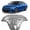Grey-Alloy Steel, variant on YHH Engine Splash Shield – Fits KIA K5 2021-2025 – Engine Case Guard Under Engine Cover – Front Engine Guard & Mud Flaps – Includes Screw Hardware
