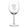 thumbnail image 1 of Verre à Vin 10 oz Éléphant Tribal, 1 of 2