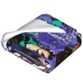 thumbnail image 5 of Demon Slayer Cartoon Printing Throw Blanket, All Seasons Flannel Fleece Blanket, Soft & Warm Plush Blankets for Couch Sofa Bed Camping Travel, 40"x30", 5 of 9