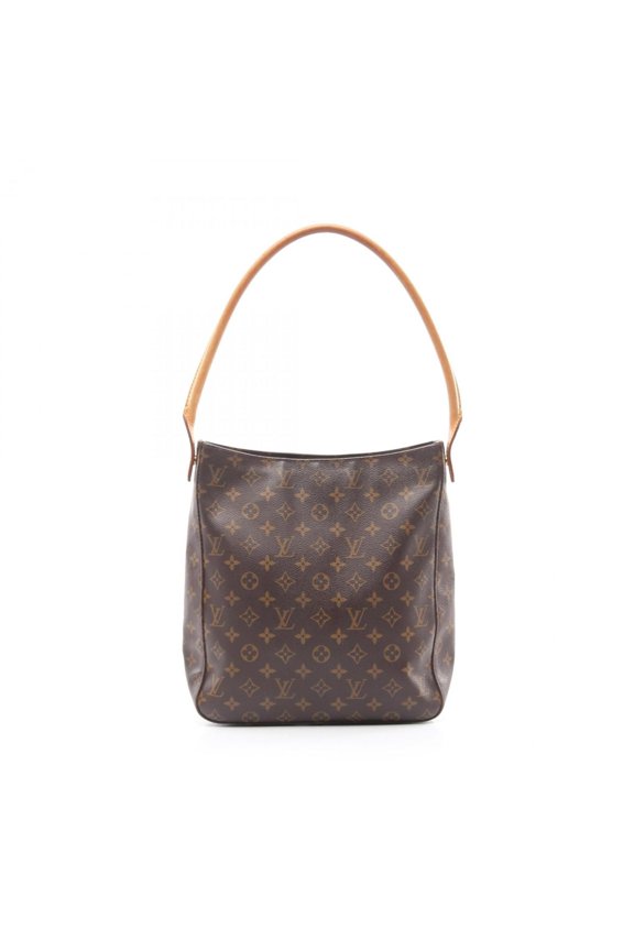 Pre-Owned Louis Vuitton LOUIS VUITTON Looping GM Shoulder Bag Coated Canvas Leather... (Fair)