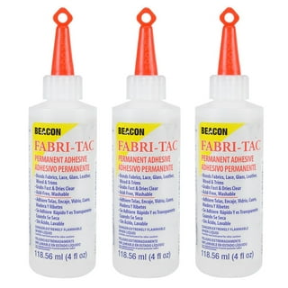  Twin-Pack of Beacon Fabri-Tac Permanent Adhesive, 4