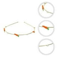 thumbnail image 4 of Carrot Headband Headpiece Hair Accessories Beauty Headbands Hair Hoop For Women Girls, 4 of 5