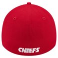 thumbnail image 4 of Men's New Era  Red Kansas City Chiefs Core Team 39THIRTY Flex Hat, 4 of 7