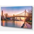 thumbnail image 2 of Panorama du Pont Queenboro au Coucher du Soleil, 2 of 3