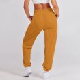 thumbnail image 7 of Kaemgyyd Sweatpants Women Solid Drawstring Running Joggers High Waist Workout Active Baggy Pants Fall Clothes Outfits, 7 of 7