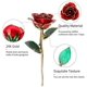 thumbnail image 5 of Rosa de oro real, flor roja encantada para el regalo de San Valentín de su amada, 5 of 7