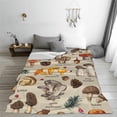 thumbnail image 4 of Mushroom Blanket for Adults Women Teen Girls Mushroom Blanket Gifts 60" x 50" Flannel Mushrooms Collection Throw Blanket for Bed Living Room Sofa Couch Soft Warm Lightweight Cozy Mushroom Decor, 4 of 6