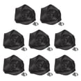 thumbnail image 1 of Pin de solapa de 8 piezas para trajes de hombre, broches de flores de 1.97" [Negro], 1 of 1