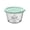 Green(350ml), variant on WECK Canning Jars 743 Mold Jars made of Transparent Glass - Eco-Friendly Canning Jar - Storage for Food, Yogurt with Air Tight Seal and Lid - Tall Jar Set - (1 Jars,800ml)