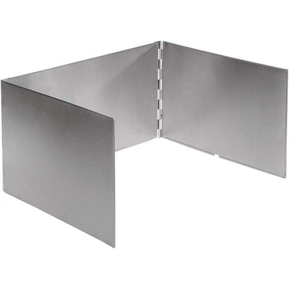 NAMZI Outdoors Stove Windshield Camping Cooking Windscreen Folding Camping Cooker Stove Wind Screen