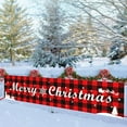 thumbnail image 6 of Hiroekza Christmas Banners Christmas Banners Background Banners Happy Parties Christmas Decorations Atmospheres Decorations Festive Yard Flags, 6 of 7