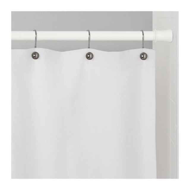 Barra de Ducha Mainstays Blanco de 43 a 72 Pulgadas