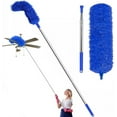 thumbnail image 1 of Dusters for Cleaning High Ceiling Fan, Microfiber Feather Duster with 30'' to 100'' Telescoping Extension Pole, Long Extendable Duster for Home Car Furniture Cobweb, 1 of 8