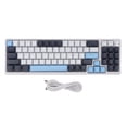 thumbnail image 2 of Clavier Mécanique de Jeu Mécanique 78 Touches Rétroéclairé RGB Interrupteur Bleu USB Filaire Clavier Mécanique avec Bouton de Volume pour PC Portable Voyage, 2 of 7