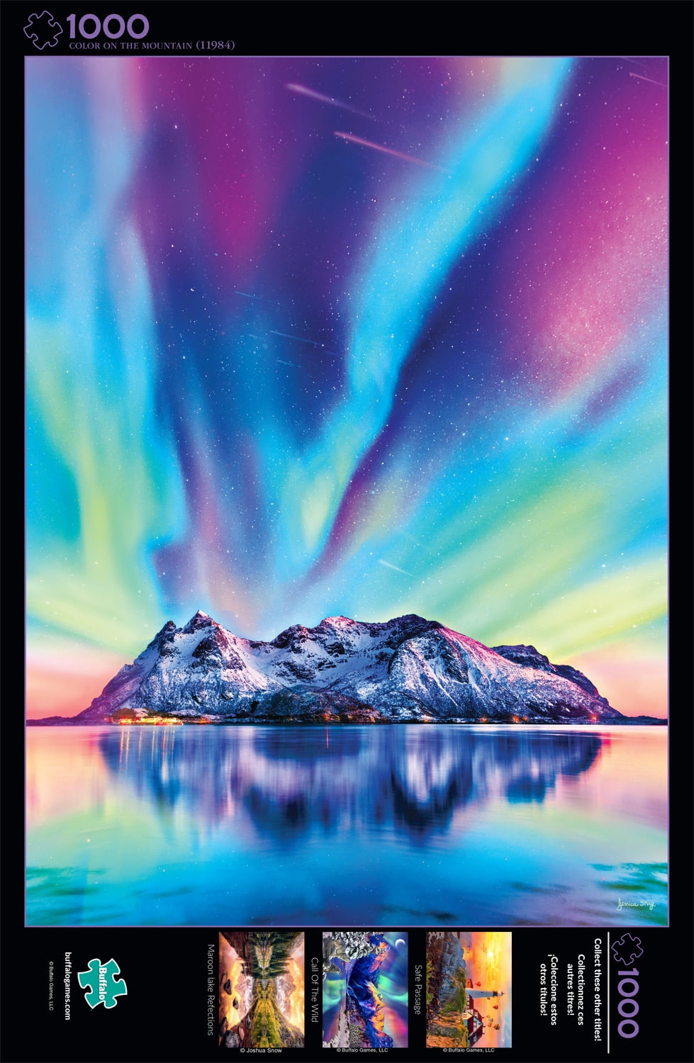 Buffalo Games - Photography - Color on the Mountain - 1000 Piece Jigsaw Puzzle