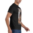 thumbnail image 6 of Black Rocky Balboa Men's Short Shirt 3D Printed Sleeve Fashion T Shirt Round Neck Gift Tee, 6 of 8