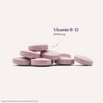 thumbnail image 4 of Natrol Vitamin B12 5,000 mcg, Fast Dissolve Vitamin B12 Supplement Supports a Healthy Nervous System and Energy Metabolism, 100 Tablets, Up to a 100 Day Supply, 4 of 10
