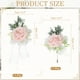 thumbnail image 2 of Conjunto de Corsage de Muñeca Rosa y Boutonnieres Uxcell, Corsage de Flores Artificiales para Boda Novia Novio Ceremonia Aniversario Baile Fiesta, 2 of 6