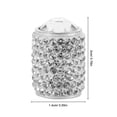thumbnail image 2 of LEEYNEER Bling Car Tire Valve Caps with Rhinestone Design for Car Color 4pcs, 2 of 8