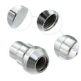 thumbnail image 3 of M12x1.5 Car Wheel Lock Lug Nuts Set Anti Theft Lug Nut Screw Fit for Hyundai Sonata Silver Tone, 3 of 6