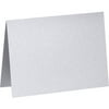 A7 Folded Card (5 1/8 x 7) - Silver Metallic (1000 Qty.)