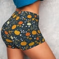 thumbnail image 4 of Fotbe Pumpkin Shorts Sin Costuras – Shorts Deportivos de Cintura Alta para Mujer, Elásticos para Gimnasio, Yoga, Running o Ciclismo-Medium, 4 of 8