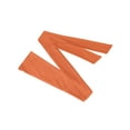 thumbnail image 4 of Cinturón Obi sólido para mujeres de tallas grandes INSPIRE CHIC, cinturón de lazo autoadherente, cinturón ancho para cintura de vestido 22.05-32.28" Naranja, 4 of 6