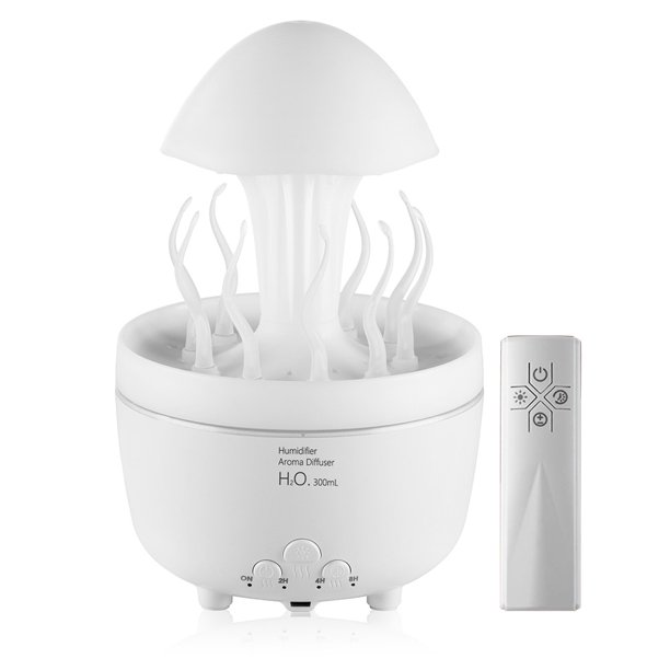 Humidificador Difusor Aceite Esencial Con Nocturna 7 Colores para El