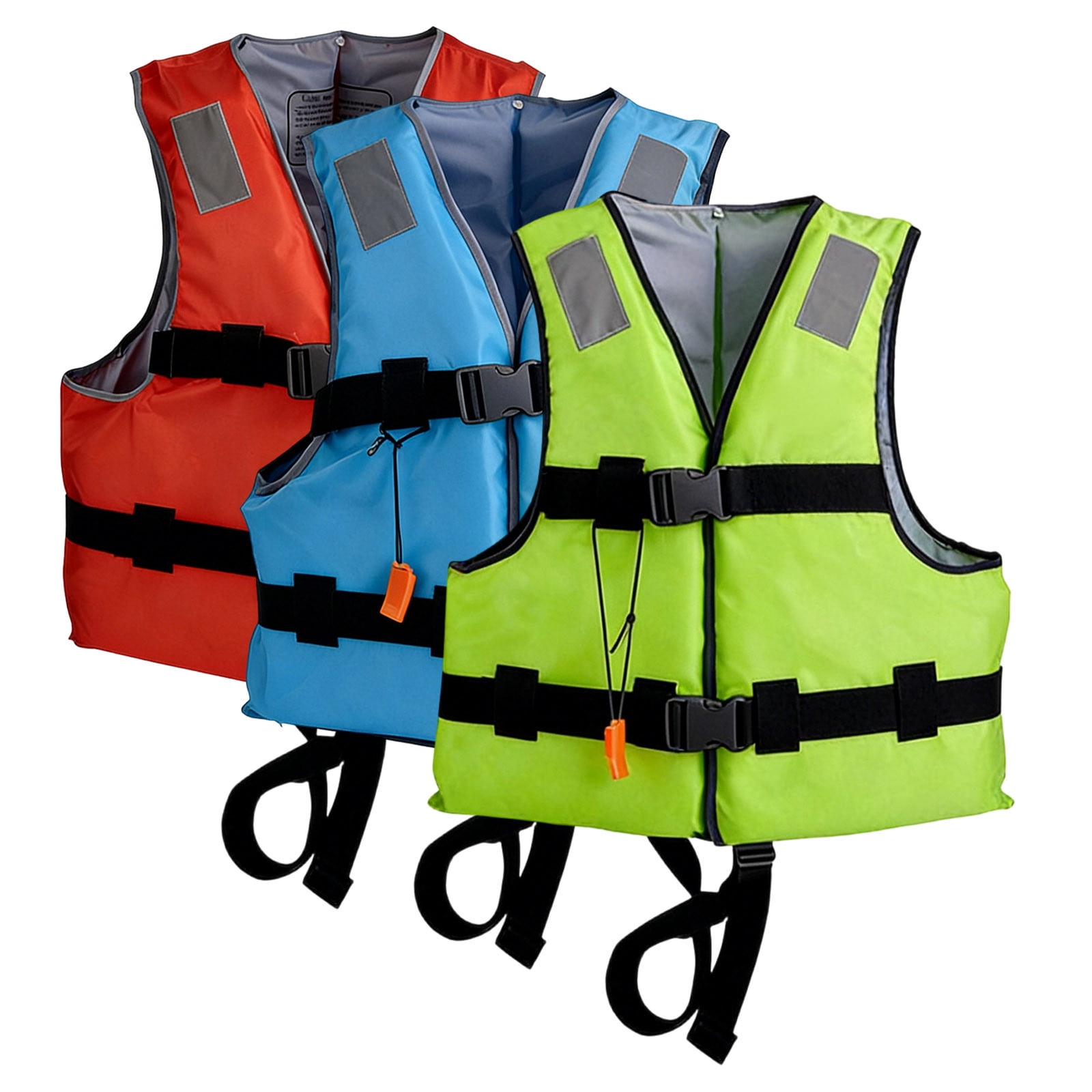 Hardcore Life Jacket Paddle Vest, Oxford Cloth Life Vest for Adults – Adjustable Straps, Wakeboard, Kayak & Swimming, S-XXL Black/White Lace trim( Multicolores Optional)