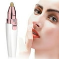 thumbnail image 1 of Eyebrow Trimmer for Women, Rechargeable Facial Hair Removal, 2 in 1 Eyebrow Trimmer, Electric Eyebrow Razor Shaper, Eyebrow Lips Cheeks Chin Fingers Hair Remover, 1 of 9